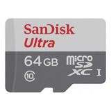 Cartão De Memória Micro Sd 64gb Classe 10