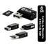 Cartão De Memoria Micro Sd 8 Gb Com Pen Drive Cartão 3 Em 1