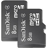 Cartão De Memória Micro Sd 8gb Sandisk.
