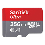 Cartão De Memória Micro Sd Sandisk Ultra 256gb 100mb s Facbol