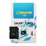 Cartão De Memória Micro Sd Sdhc 4gb Tf + Adaptador