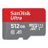 Cartão De Memória Micro Sdxc Sandisk Sdsquac-512g-gn6mn Ultra 512gb 150mb's