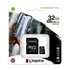Cartão De Memória Microsd 32gb Kingston Canvas Com Adaptador