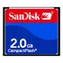 Cartão De Memória Sandisk Compact Flash 2gb Cf