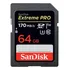 Cartão De Memória Sandisk Extreme Pro 64gb/170
