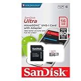 Cartão De Memória Sandisk Micro Sd, 16gb