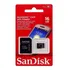 Cartão De Memória Sandisk Micro Sd Sdhc 16gb + Adaptador Sd