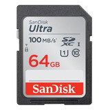 Cartão De Memória Sandisk Sdsdunr 064g gn6in Ultra 64gb