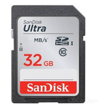 Cartão De Memória Sandisk Sdsdunr Ultra 32gb\fullhd\original
