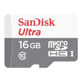 Cartão De Memória Sandisk Sdsquns 016g gn3mn Ultra 16gb