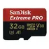 Cartão De Memória Sandisk Sdsqxcg-032g-gn6ma Extreme Pro Com Adaptador Sd 32gb