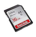 Cartão De Memória Sandisk Ultra Classe 10 Sdsdunc-016g-gn6in, 16gb