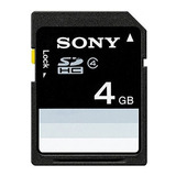Cartão De Memória Sd De 4gb Sony Sf 4n4