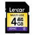 Cartão De Memória Sd Sdhc 4gb / Câmera Sony