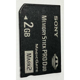 Cartão De Memória Sony Memory Stick Pro Duo Magicgate 2gb M
