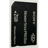 Cartão De Memória Sony Memory Stick Pro Duo Magicgate 2gb M