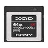 Cartão De Memória Sony Professional XQD G Series 64GB  QD G64F J 