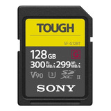 Cartão De Memória Sony Sf-g128t Sf-g Series Tough 128gb