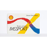 Cartão De Posto De Combustível Japonês Shell