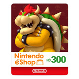 Cartao Gift Card Nintendo
