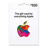 Cartão Itunes Apple Gift Card $100 Dólares Usa - Imediato
