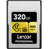 Cartão Lexar 320gb Cfexpress Type A Gold 900 Mb/s Pcie 3.0