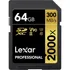 Cartão Memória Lexar Sd Xc 64gb 2000x Uhs ii 300mb s V90
