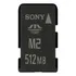 Cartão Memória Micro M2 512mb Sony Original Vintage Perfeito
