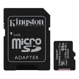 Cartão Memória Micro Sd 64gb Microsd 100mbs Adapt Kingston