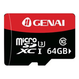 Cartão Memória Micro Sd Genai 64gb Original Pronto Entrega