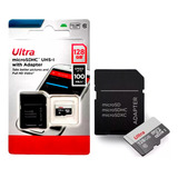 Cartão Memória Microsd micro Sdxc 128gb Ultra 100mbs Sandisk