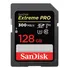 Cartão Memória Sandisk 128gb Sdxc Extremepro 300mbs Vídeo 4k