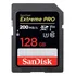 Cartão Memória Sdxc Sandisk 128gb Extreme Pro V30 200mbs