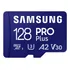 Cartão Micro Sd Samsung Pro Plus 180 Mb/s Classe 10 U3 4k 128 Mb