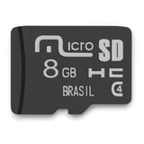 Cartão Microsdhc Multilaser 8gb Cl 4 O Melhor Preço