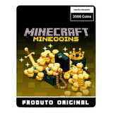 Cartão Minecraft  Minecoins 3 500 Coins Envio Imediato