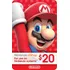 Cartão Nintendo 3ds Wii U Switch Eshop Ecash $20 Dolares Usa