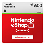 Cartao Nintendo Eshop Gift