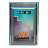 Cartão Pcmcia 56k Data Fax Modem Wisecom Fb Ws-5614cm3