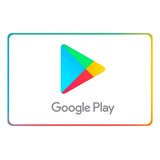 Cartão Play Store Google Gift Card R  100 Reais Android