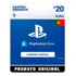 Cartão Playstation Psn 20 Euros Portugal Ps4 Ps5 Original