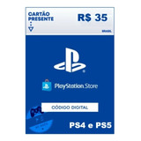 Cartao Playstation Store 35