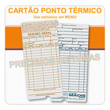 Cartao Ponto Termico Para