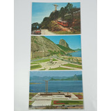 Cartão Postal Antigo Rio De Janeiro Brasil Turístico Gb