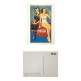 Cartão Postal Coca Cola Company 1991 Impresso Original