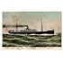 Cartao Postal Navio P.d. Bahia - 1910 - Circulado  