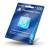 Cartao Presente Playstation Sony