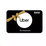 Cartão Presente Uber 50 Reais Gift Card Digital Promoção