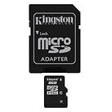 Cartão Profissional Kingston 8gb Microsdhc Para Smartphone Micromax A70 Com Formatação Personalizada E Padrão Sd Acapter. (classe 4)