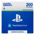 Cartao Psn Gift Card Ps4 Ps5 Playstation Ps R$ 200 Reais